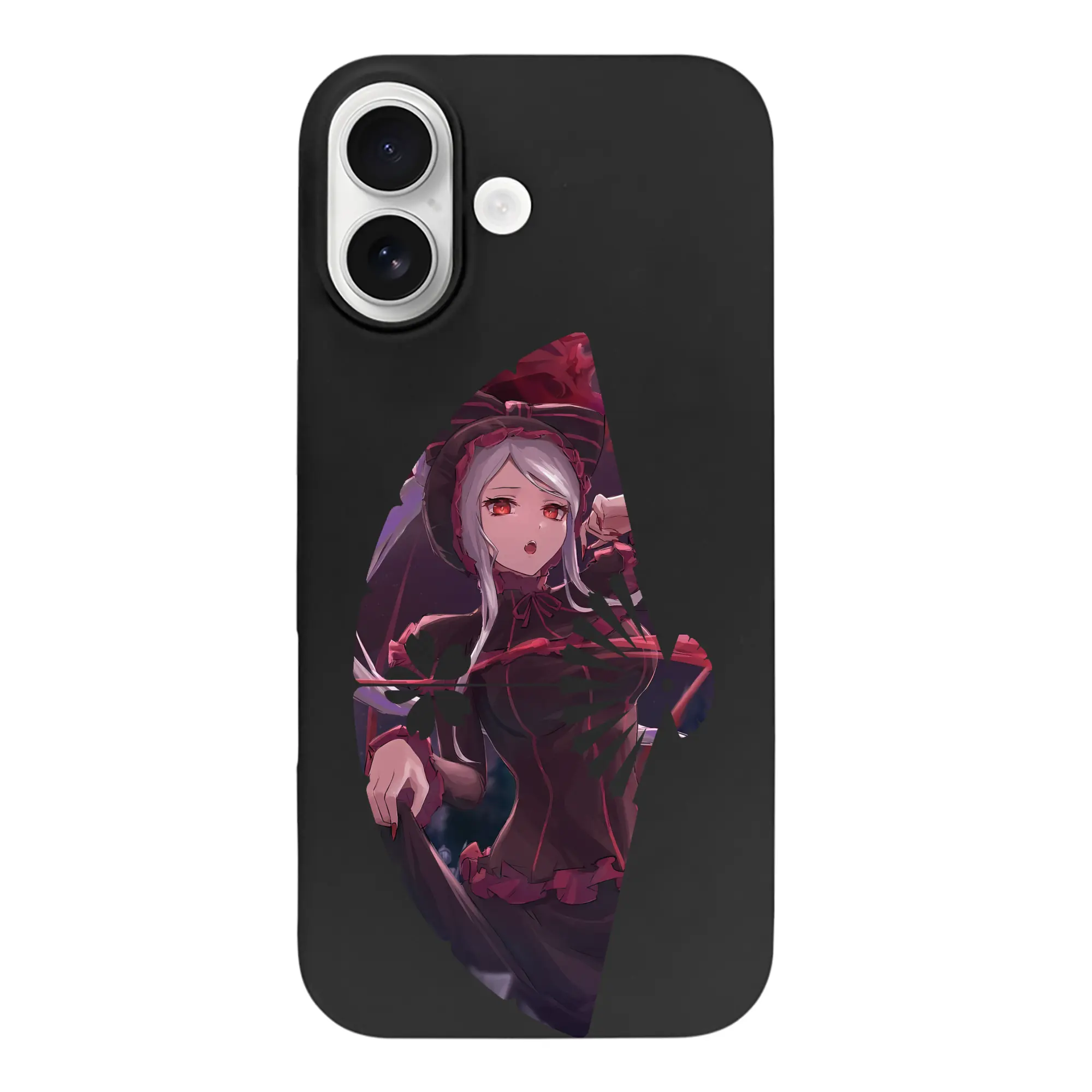 オーバーロード グッズ シャルティア・ブラッドフォールン - iPhone 17 シリーズ シリコンケース 薄型 耐衝撃 指紋防止 ソフトタッチカバー 精密フィット 傷防止 保護ケース iPhone 17/17 Air/17 Pro/17 Pro Max 対応